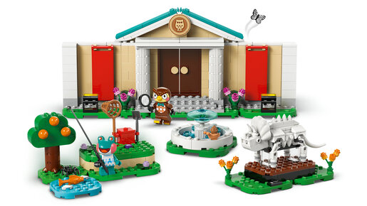 LEGO Animal Crossing Blathers i muzejska zbirka 77056