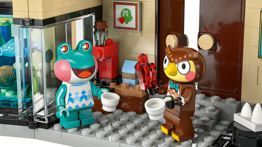 LEGO Animal Crossing Blathers i muzejska zbirka 77056