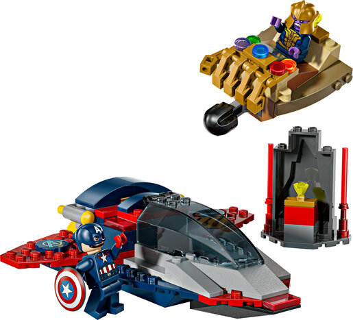 LEGO® Captain America protiv Thanosa 76319