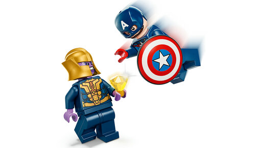 LEGO® Captain America protiv Thanosa 76319