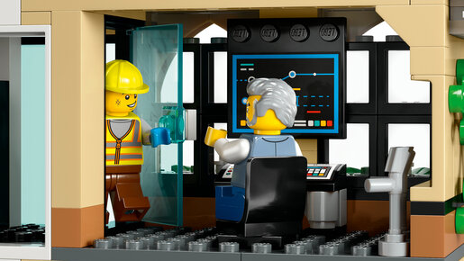 LEGO City Glavni željeznički kolodvor 60469