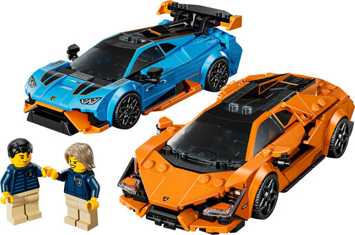LEGO Speed Champions Lamborghini Revuelto i Huracán STO 77238