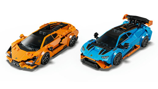 LEGO Speed Champions Lamborghini Revuelto i Huracán STO 77238