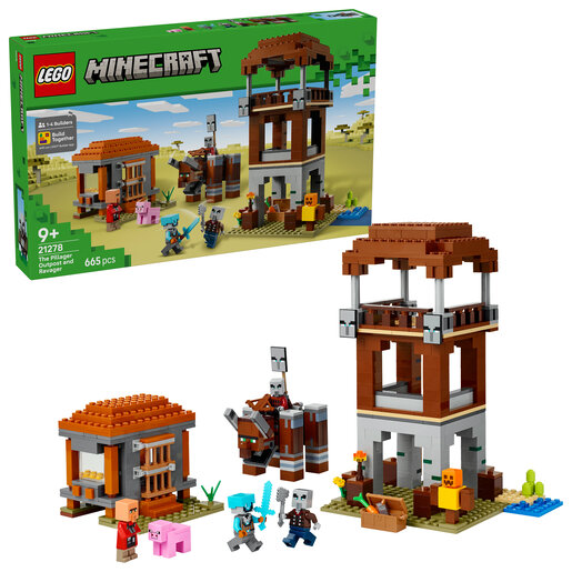 LEGO® Minecraft® Toranj pillagera i ravager 21278