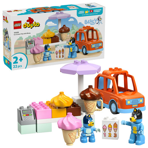 LEGO DUPLO Bluey u vožnji do sladoleda 10458