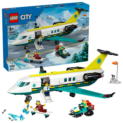 LEGO® City Avion zračne hitne pomoći 60465