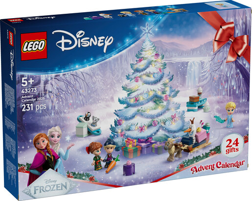 LEGO® Disney Frozen Adventski kalendar 2025. 43273