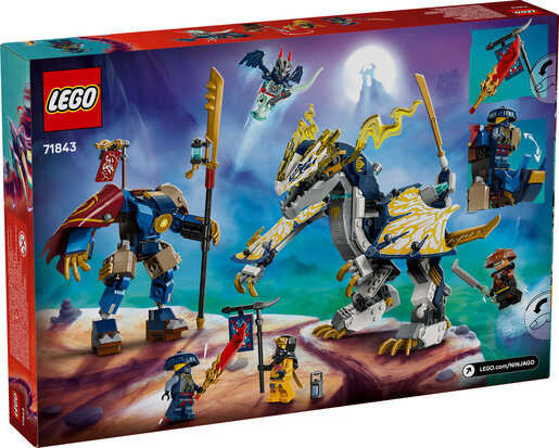 LEGO® NINJAGO® Rogueov mehanički jahač zmaja 71843