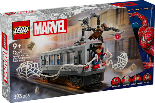 LEGO® Spider-Man protiv Doca Ocka u podzemnoj željeznici 76321
