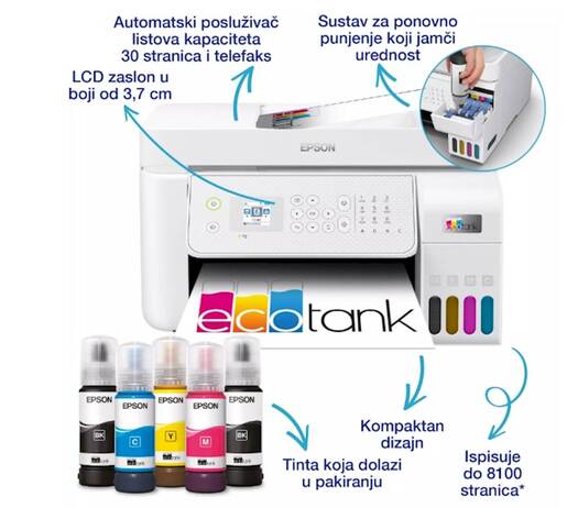 Epson Multifunkcijski printer EcoTank L5316