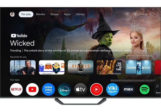 TESLA LED televizor 75E655GUS, 4K Ultra HD, Smart TV, Google TV™, Crni