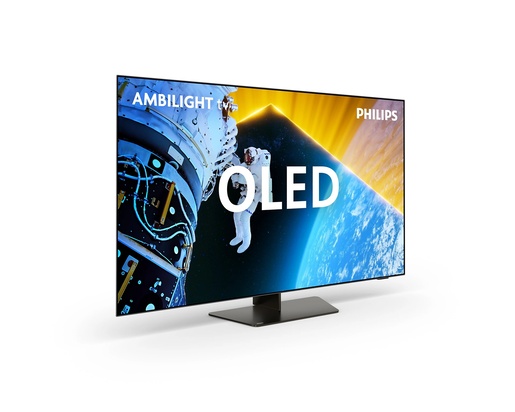 PHILIPS OLED televizor 55OLED809/12, 4K Ultra HD, Smart TV, Google TV™, Ambilight s 3 strane, 120 Hz, P5 AI Perfect Picture Engine