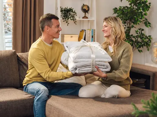 Dormeo set Toplih zagrljaja - SIVA