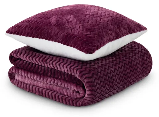 Dormeo set Toplih zagrljaja - OMBRE LILA