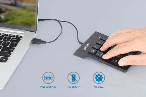 MANHATTAN tastatura numerička žična