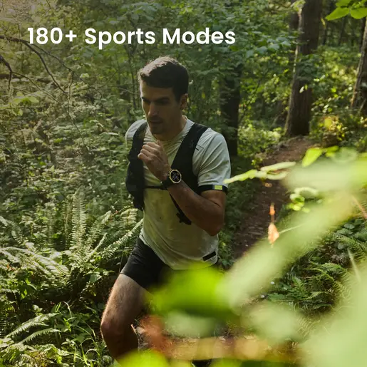 AmazFit T-Rex 3 Pro, pametni sat, 1,5" AMOLED ekran (48 mm), crni