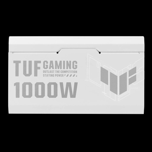 ASUS napajanje TUF-GAMING-1000G-WHT 1000W 80Plus Gold,Full modular 1x16pin,4x8 pin,5 x SATA
