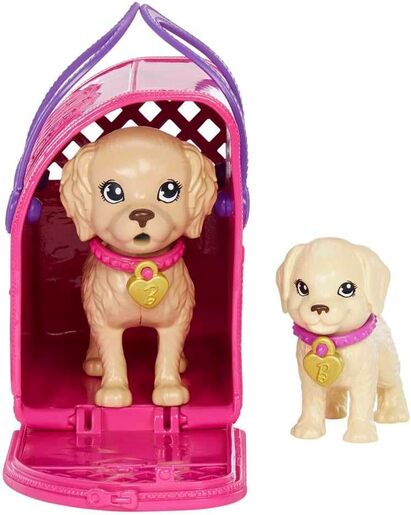 Barbie Pup Adoption – set za udomljavanje štenaca + lutka