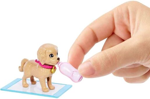 Barbie Pup Adoption – set za udomljavanje štenaca + lutka