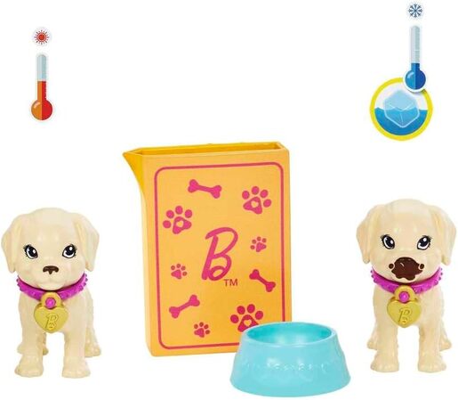 Barbie Pup Adoption – set za udomljavanje štenaca + lutka
