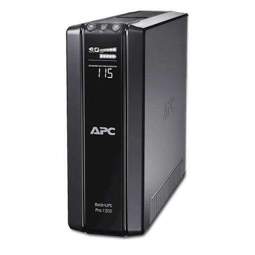 APC Back-UPS Pro, 1200VA/720W, Tower, 230V, 6x CEE 7/7 Schuko utičnica, AVR, LCD,zamjenjiva baterija