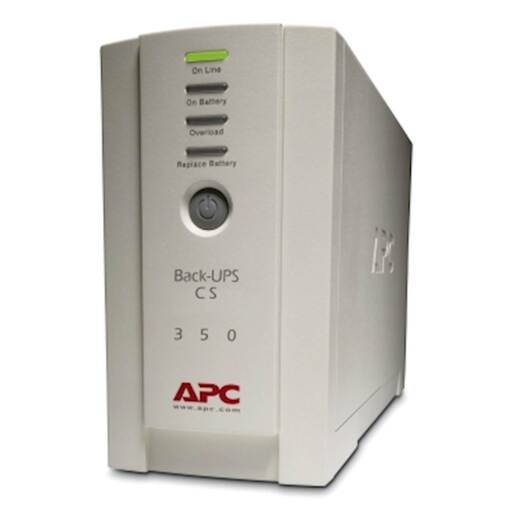 APC Back-UPS, 500VA/300W, Tower, 4x IEC C13