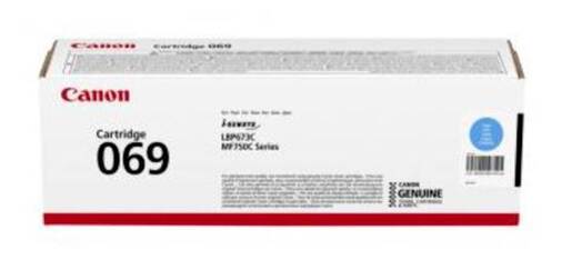 CANON TONER CRG069C CYAN ZA LBP673, MF752, MF754 ZA 1.900 STRANA