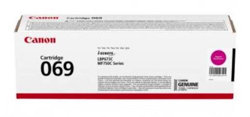 CANON TONER CRG069M MAGENTA ZA LBP673, MF752, MF754 ZA 1.900 STRANA