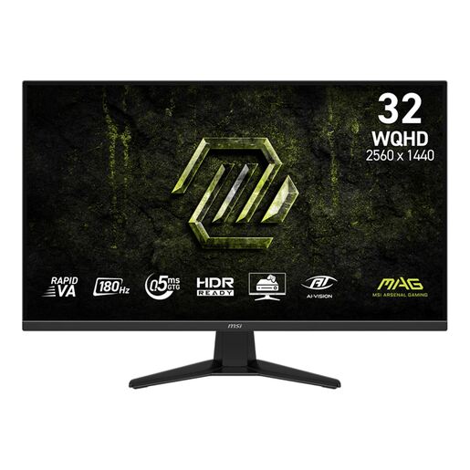 MSI monitor MAG 325QF E18V, 32" WQHD 180Hz, 2xHDMI, DisplayPort