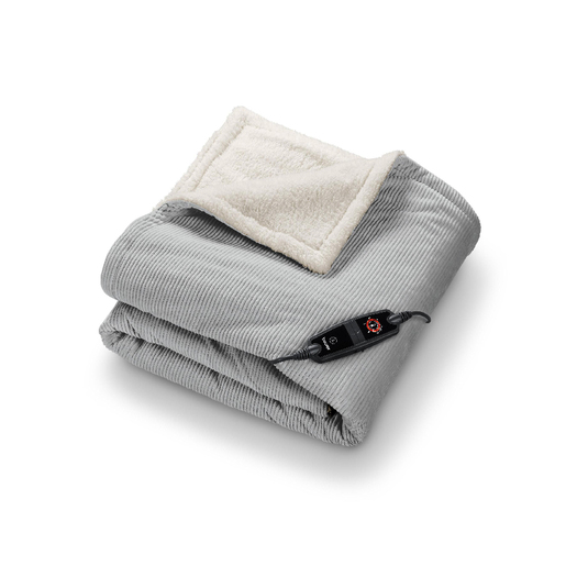 Beurer električna deka HD 81 Cord Light Grey Green Planet