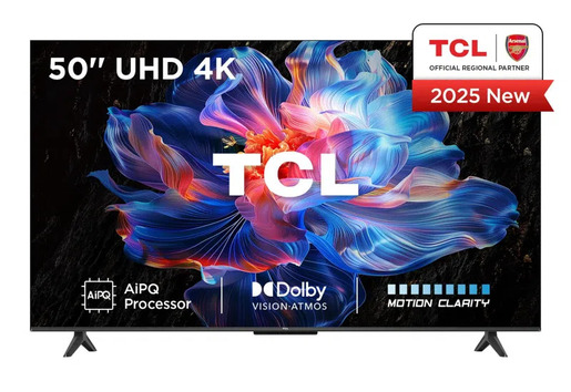 TCL LED televizor 50V6C, AiPQ procesor, 4K HDR, Google OS, HDR10, Smart TV, HVA panel, , Dolby Audio