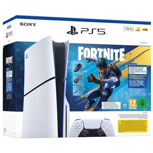 PlayStation 5 E chassis + Fortnite Flowering Chaos VCH