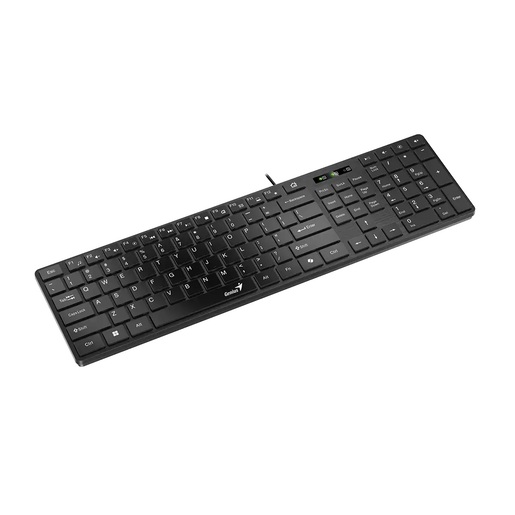 GENIUS tastatura SlimStar 126 žičana tastatura, USB konektor, crna boja