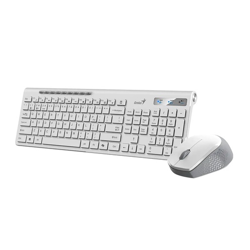 GENIUS tastatura i miš Slim star 8230 bluetooth bežični bijeli