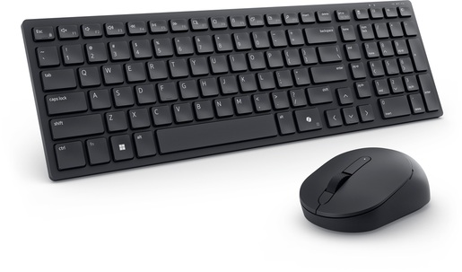 DELL miš i tastatura KM555 bežični set, crni, BIH layout