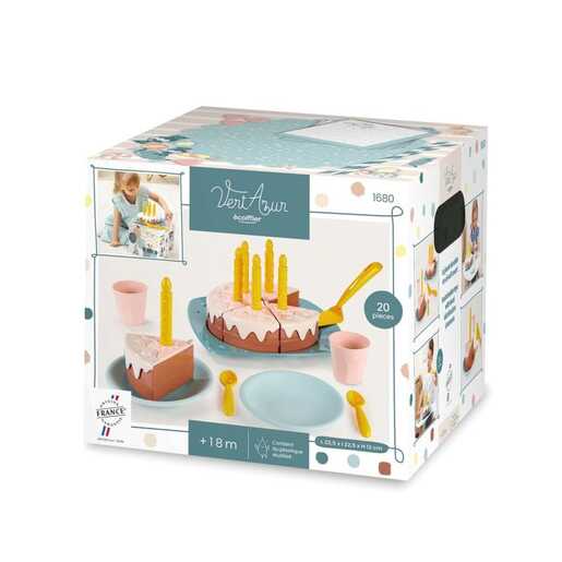 ECOIFFER BIRTHDAY CAKE VERT AZUR SM001680