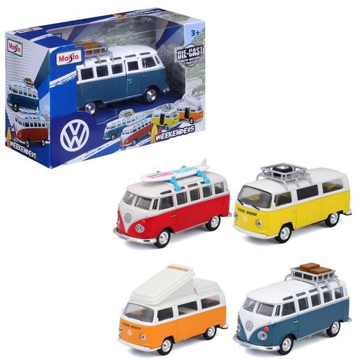 MAISTO VOLKSWAGEN VAN SAMBA AUTO, ASST.