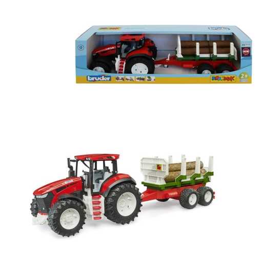 BRUDER 3453 TRAKTOR S PRIKOLICOM I PRTLJAŽNIKOM