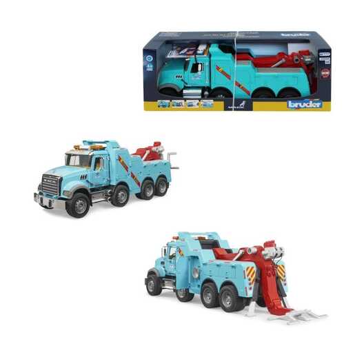 BRUDER 2831 MACK GRANITE TEGLJAČ SA L+S MODULOM