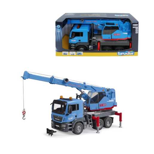 BRUDER 3771 MAN KAMION S DIZALICOM