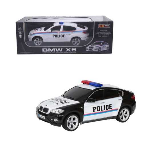 R/C 1:14 BMW X6 POLICE PROWL 1401P