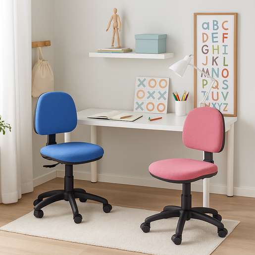 Podesiva dječija stolica za radni stol – roze Black Friday promo