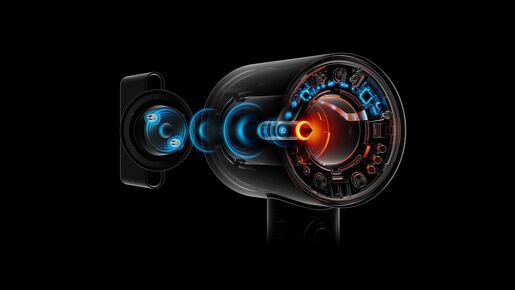 Dyson fen za kosu Supersonic Nural HD16 Amber Silk/Pink Champagne Curly+Coily Limited Edition