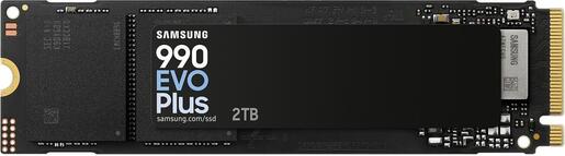 SAMSUNG SSD 990 EVO PLUS 2TB NVMe M.2,PCIe 4.0 x4 7250MB/s read,6300MB/s write