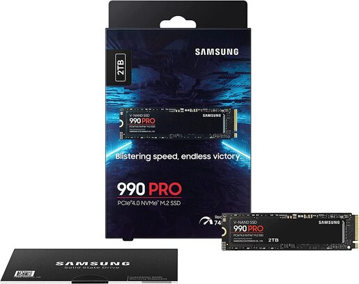 SAMSUNG SSD 9100 PRO 2TB NVMe PCIe 5.0 x4,4700MB/s read,13400MB/s write