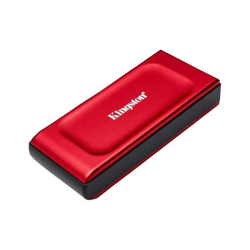 KINGSTON eksterni SSD 1TB USB-C RED XS1000, R/W:1050/1000MBs