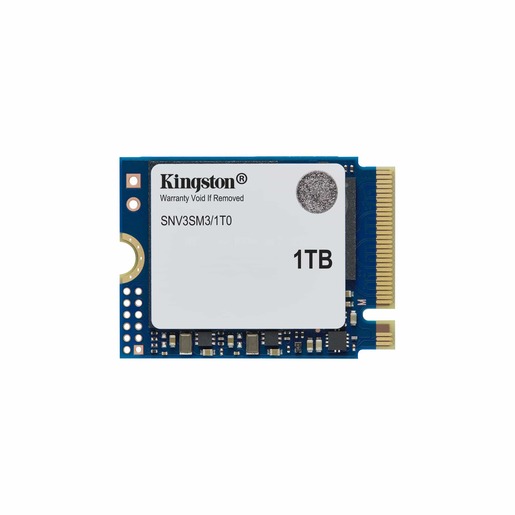 KINGSTON SSD 1TB NV3 M.2 2230 NVMe PCIe Gen 4.0x4 R/W : 6000/4000MB/s