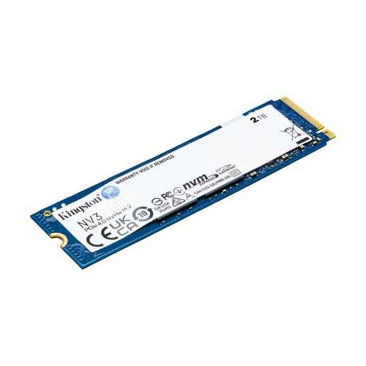 KINGSTON SSD 2TB NV3 NVMe PCIe Gen 4.0x4 R/W : 6000/5000MB/s