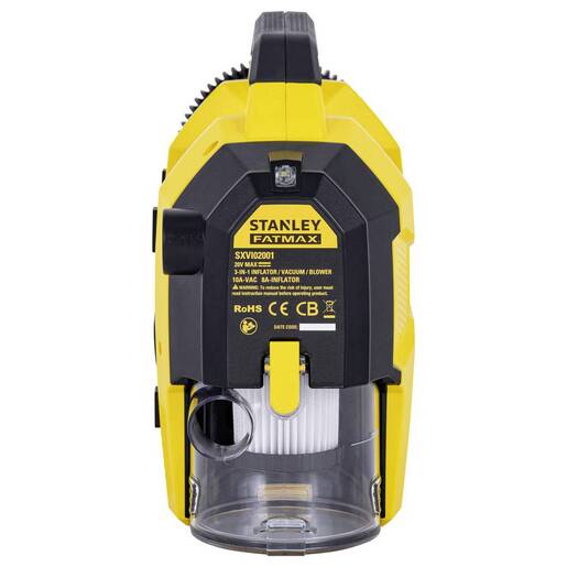 Stanley 3 u 1 kompresor/puhalo/usisivač sa baterijom i punjačem SXVI02001-A