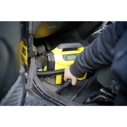 Stanley 3 u 1 kompresor/puhalo/usisivač sa baterijom i punjačem SXVI02001-A